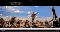 Desktop Screenshot of chrishawkey.com